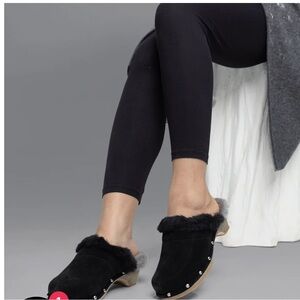 Cloud Nine - Black and Gray Monica Clog